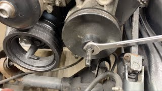 How to Remove and Install A Power Steering Pulley [upl. by Preiser]