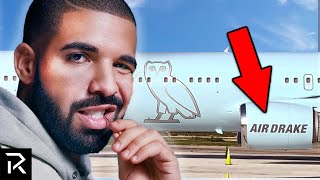 Inside Drakes 185 Million Private Jet Air Drake [upl. by Anirret]