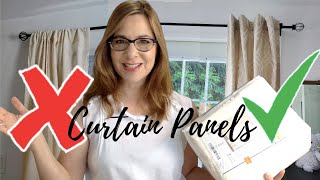 Make cheap curtain panels look like expensive drapes [upl. by Tatiana23]