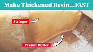 How to Mix Thickened Resin Putty FAST [upl. by Yug]