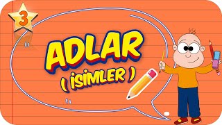 3 Sınıf Türkçe Adlar İsimler 2022 [upl. by Gunthar]