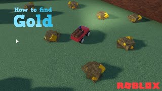 Where to find Gold Ore  Factory Simulator  Roblox [upl. by Enirehs]