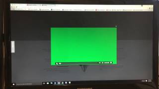 Permanent fix How to fix Green Video Screen for windows 10 in Google Chrome [upl. by Eznyl]