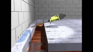 Basement Waterproofing  The Solution Animation [upl. by Eisyak]