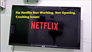 How to Fix All Netflix Errors in Smart TV amp Android TV [upl. by Oreves530]