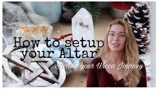 Setting up your Altar  Wicca 101 [upl. by Ived]