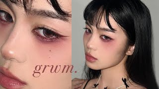 Femme Fatale Makeup 🥀 grwm [upl. by Elleimac]