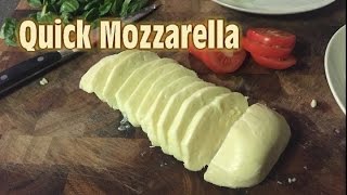 Making Quick Mozzarella at home [upl. by Oliver]