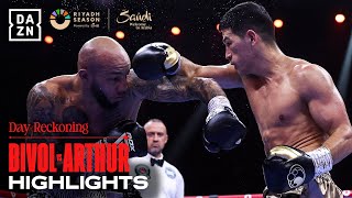 FIGHT HIGHLIGHTS  Dmitry Bivol vs Lyndon Arthur [upl. by Neerahs]