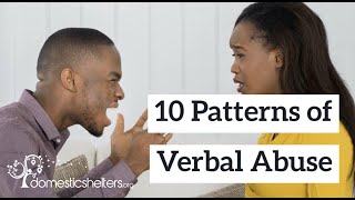 10 Patterns of Verbal Abuse That Are Easy to Miss [upl. by Nolana190]