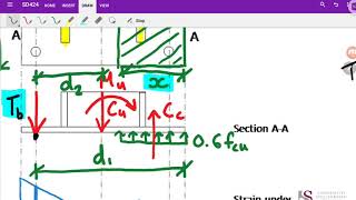 Steel Design  Base Plates  Fixed base plate design calculations  SD424 [upl. by Erwin]