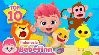 TOP 10  Kumpulan Lagu Anak  Bebefinn Bahasa Indonesia [upl. by Edithe12]