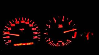 BMW 323i E36 1996 acceleration stock [upl. by Hildegarde597]