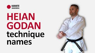 🔝Kata HEIAN GODAN  Step by step [upl. by Esoj89]