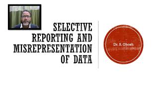 Selective Reporting and Misrepresentation of Data [upl. by Fauver]