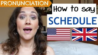 How to Pronounce SCHEDULE US UK amp Australian pronunciation [upl. by Kho]