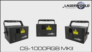 Laserworld CS1000RGB MKII show laser light  Laserworld [upl. by Legyn]