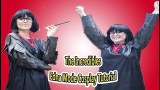 Edna Mode The Incredibles Cosplay Tutorial  Cosplay Conscience [upl. by Ardnasyl]