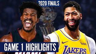 HEAT vs LAKERS GAME 1  Full Highlights  2020 NBA Finals [upl. by Verna581]