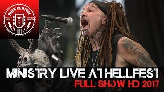 Ministry  Live at Hellfest 2017 Full Show High Definition [upl. by Arny]