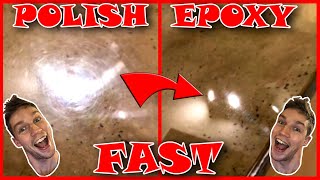 FASTEST METHOD How to Sand amp Polish Epoxy Resin [upl. by Wanonah187]