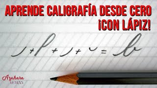 ➡️ APRENDER CALIGRAFÍA DESDE CERO  Pauta PDF [upl. by Placidia]