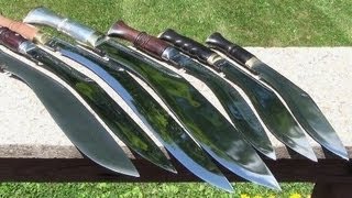 Amazing Khukuri Collection Nepalese Kukris [upl. by Atin325]