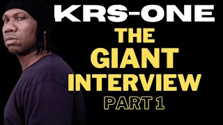 KRSOne  The Giant Interview Part 1 [upl. by Ecarg]