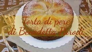 Torta di pere di Benedetta Parodi ricetta [upl. by Jak]