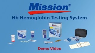 ACON Labs  Mission Hb Hemoglobin Testing System Demo Video [upl. by Treble]