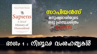 സാപിയൻസ്  മനുഷ്യരാശിയുടെ ഒരു ഹ്രസ്വചരിത്രം Part 1  നിഗൂഢ വംശഹത്യകൾ  Dr Anish T S [upl. by Hartzke]