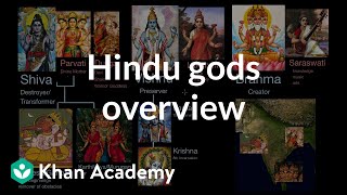 Hindu gods overview  World History  Khan Academy [upl. by Ardnuassac]