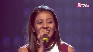 Jahanvi Sangha  Beintehaan  The Blind Auditions  The Voice India 2 [upl. by Duj]