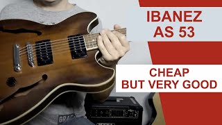 Ibanez AS53 quick video test [upl. by Aibara]