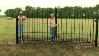 Driveway Gate Installation Video [upl. by Phelgon]