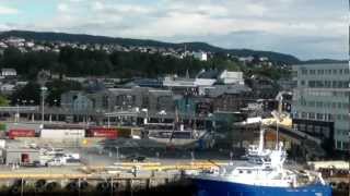 Trondheim Cruise Pier [upl. by Gnivri]