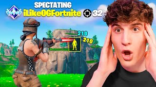 I Spectated OG Fortnite Players RANKED [upl. by Hermosa753]