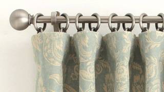 How to Correctly Hang a Drape at Home  Pottery Barn [upl. by Kristi933]