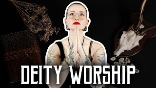 DEITY WORSHIP FOR BEGINNERS  How to start worshipping deities within witchcraft or paganism [upl. by Yrrah]