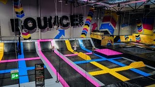 Trampoline Park Fun for Kids at Bounce [upl. by Karlik145]