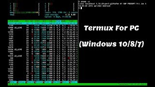 How To Download amp Install Termux on PC Windows 1087 [upl. by Ellehcirt220]