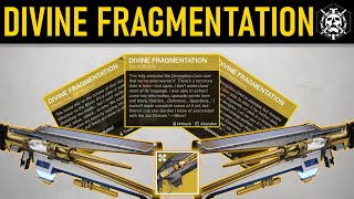 Destiny 2  First four step for divinity quest Line  DIVINE FRAGMENTATION [upl. by Parsaye]