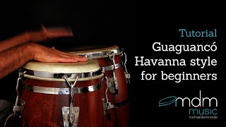 Guaguancó Havanna style for beginners  Tutorial by Michael de Miranda [upl. by Gillette]