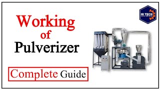 How Pulverizer Works  HiTech Plastic Engineering [upl. by Wun]