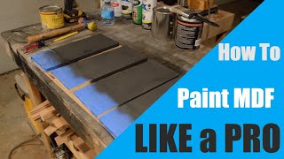 How to Paint MDF Like a Professional [upl. by Dina797]