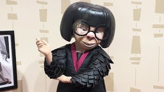 Edna Mode Experience  Meet and Greet at Disneys Hollywood Studios  Walt Disney World 2019 [upl. by Akkim]