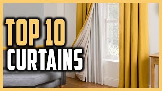 Best Curtain Reviews In 2024  Top 10 Luxurious Curtains For Windows [upl. by Nnaid54]