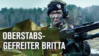 Oberstabsgefreiter Britta  DIE MISSION  Bundeswehr Exclusive [upl. by Allerie]