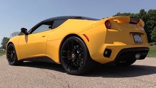 Pure Sound 2017 Lotus Evora 400 Start Up Revs Acceleration amp Drive Modes [upl. by Kirimia]