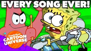 Every SpongeBob Song EVER 🎵  Nicktoons [upl. by Kayley]